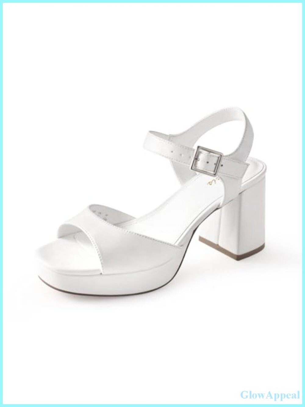 Platform Heeled Sandals Chunky Block Open Toe Ankle Strappy Wedding Party Shoes